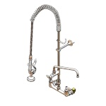T&S Brass B-0133-12-CRVBE - EasyInstall Pre-Rinse Unit, 8
