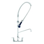 T&S Brass B-0133-A12-08C - EasyInstall Pre-Rinse Unit, spring action gooseneck,