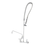 T&S Brass B-0133-A12-CCB - Pre-Rinse Unit, wall mount, 8