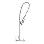 T&S Brass B-0133-ADF-LN - EasyInstall Pre-Rinse Unit, with mixing faucet, includ
