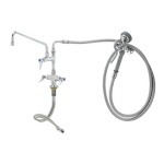 T&S Brass B-0176 - Spray Unit/Swing Spout Faucet, deck mount pantry type mixing val