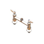 T&S Brass B-0220-EELN - Faucet, 00EE inlets, 8