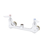 T&S Brass B-0230-CCLN - Sink Mixing Faucet, wall mounted, 8