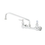 T&S Brass B-0231-BB-CR - Pantry Faucet, double, wall mount, 8