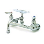 T&S Brass B-0233-01 - Sink Mixing Faucet, wall mounted, w/160X 6
