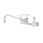 T&S Brass B-0233-02 - Sink Mixing Faucet, wall mounted, w/161X 8