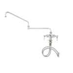 T&S Brass B-0268 - Mixing Faucet, single hole base, 24