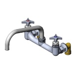 T&S Brass B-0290-112X - Kettle & Pot Sink Mixing Faucet, wall mount, 8