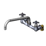 T&S Brass B-0290-BT - Kettle & Pot Sink Faucet, wall mount, 8