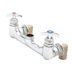 T&S Brass B-0290-LN - Kettle & Pot Sink Mixing Faucet, wall mount, 8