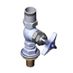T&S Brass B-0296-LN - Big-Flo Pantry Faucet, single, swivel base, deck mount, less nozzle