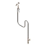 T&S Brass B-0305-102A-CR - Pantry Base Faucet, single, deck mount, single hole b