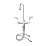 T&S Brass B-0309 - Pantry Faucet, double, single hole base, 4