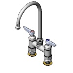 T&S Brass B-0325-CC-CR - Mixing Faucet, deck mount, 4