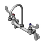 T&S Brass B-0355-04 - Medical Faucet, wall mount, adjustable centers, 6