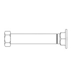 T&S Brass B-0443 - Inlet Extension, adds 5-1/2