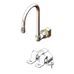T&S Brass B-0502-537K - Pedal Valve, double, floor mount, 6