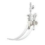 T&S Brass B-0504-01 - Pedal Valve, double, wall mounted, inlets on 2-1/2
