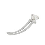 T&S Brass B-0504 - Pedal Valve, double, wall mounted, inlets on 2-1/2