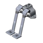 T&S Brass B-0505 - Pedal Valve, double, ledge mounted, Pedal Valve, double, inle
