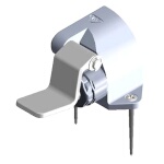 T&S Brass B-0507-SL - Pedal Valve, single, floor mounted, 1
