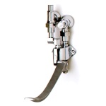 T&S Brass B-0508-01 - Pedal Valve, single, wall mounted, hot or cold, 3/8