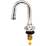 T&S Brass B-0520-01 - Rigid Gooseneck Spout, 5-1/2