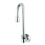 T&S Brass B-0529-01 - Spout, swivel gooseneck, wall mounted, 2-3/4