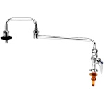 T&S Brass B-0590 - Pot Filler Faucet, deck-mounted, double-joint nozzle, 18