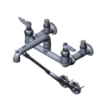 T&S Brass B-0651-RGH - Service Sink Faucet, 8