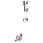 T&S Brass B-0692 - Service Sink Outlet, concealed loose key valve with 1/2