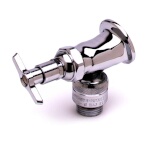T&S Brass B-0736-POL - Sill Faucet, vacuum breaker, 1/2