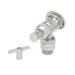 T&S Brass B-0737-POL - Sill Faucet, vacuum breaker, 3/4