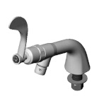 T&S Brass B-0805-01 - Self-Closing Faucet, 4