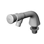 T&S Brass B-0805 - Self-Closing Faucet, push button, 1/2