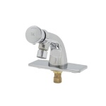 T&S Brass B-0805-VR - Self-Closing Faucet, push button, 1/2