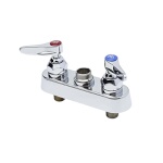 T&S Brass B-1110-CR-LN - Faucet Workboard Base, deck mount, 4