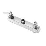 T&S Brass B-1120-LNM - Faucet Workboard, less nozzle, deck mounted, (Case of 6)