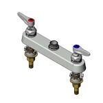 T&S Brass B-1120-XS-LN - Faucet Workboard, deck mount, 8