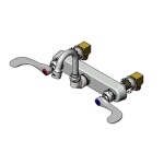 T&S Brass B-1125-XS-HM - Faucet Workboard, 8