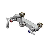 T&S Brass B-1125-XS - Faucet Workboard, less nozzle, splash mounted, bronze body