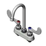 T&S Brass B-1141-02A-WH4 - Workboard/Bar Sink Faucet, deck mount, 5