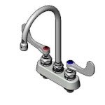 T&S Brass B-1141-04 - Faucet Workboard, deck mount, 4