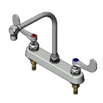 T&S Brass B-1149 - Faucet Workboard, deck mount, 8