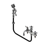 T&S Brass B-1152-092A - Faucet Workboard, deck mount, 8