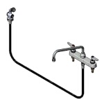 T&S Brass B-1172-01 - Workboard Mixing Faucet, deck mount, 8