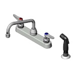 T&S Brass B-1172-07 - Faucet Workboard, deck mount, 8