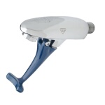 T&S Brass B-1204 - Glass Filler Faucet, push back, wall mount, 1/2