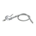 T&S Brass B-1412 - Pre-Rinse Spray Assembly, quick connect fan spray head