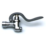 T&S Brass B-1420 - Squeeze Valve, quick-connect socket, automatic shut-off valve